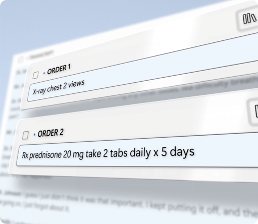 Automating routine clinical documentation tasks